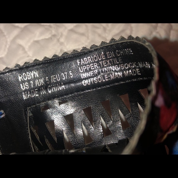 NWOT Justfab Robyn cutout open toe heeled sandals - Picture 10 of 10